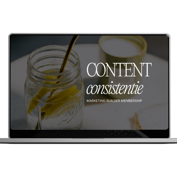 Consistentie mockup Consistentie mockup